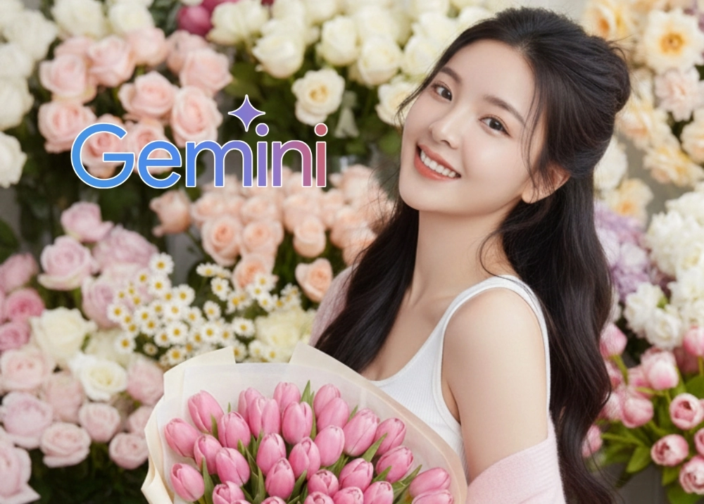 Bộ lệnh AI Gemini tạo ảnh nàng thơ đẹp "hút hồn"