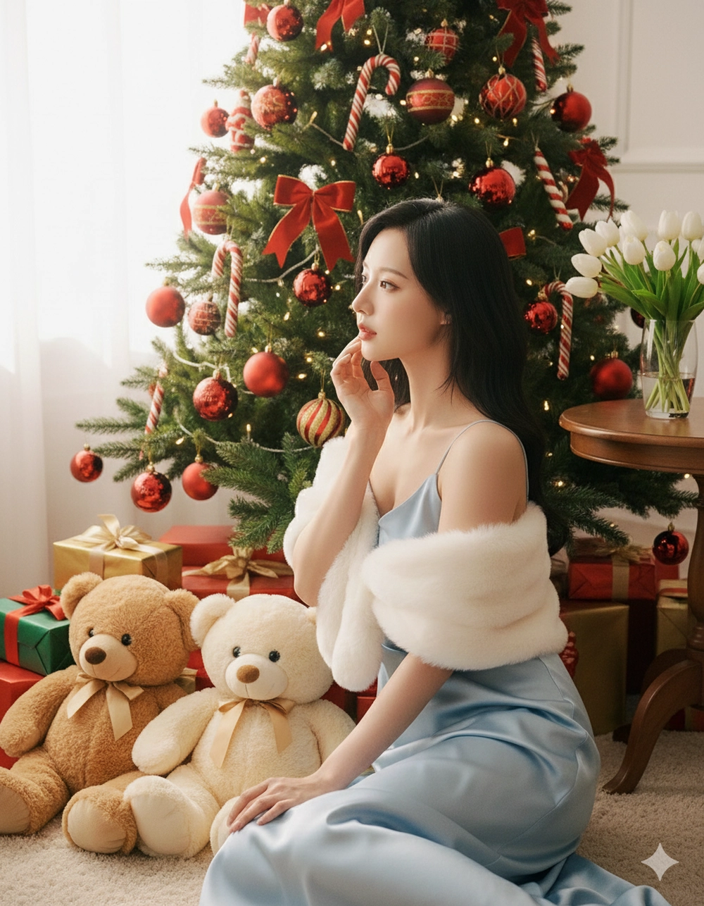 Chất liệu Giáng sinh: Bộ lệnh Gemini AI tạo ảnh Noel cực xịn