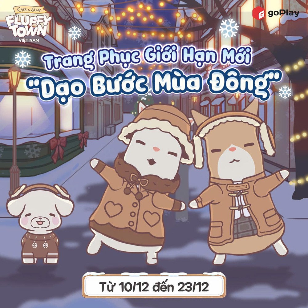 Cats & Soup: Fluffy Town tung hoạt động mừng giáng sinh 4 Cats & Soup: Fluffy Town tung hoạt động mừng giáng sinh