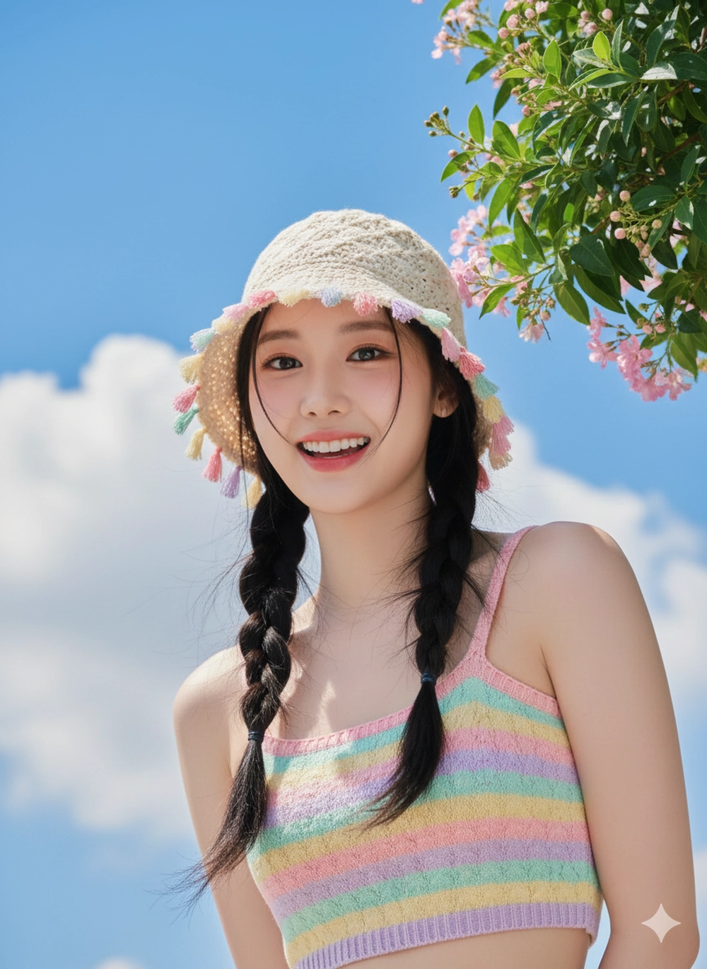 Câu lệnh Gemini tạo ảnh thanh xuân "tuổi 20" rực rỡ