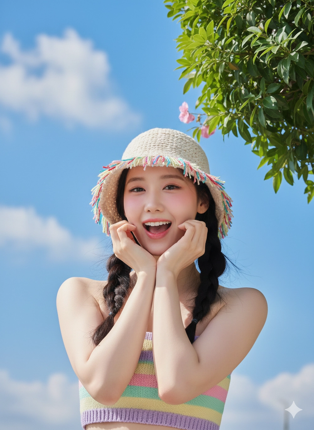 Câu lệnh Gemini tạo ảnh thanh xuân "tuổi 20" rực rỡ