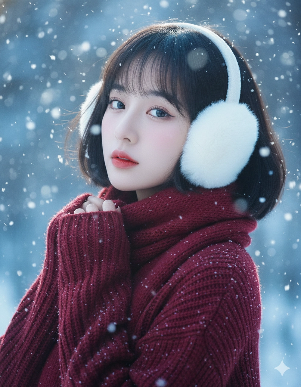 Check-in mùa đông với câu lệnh Gemini AI "so deep"