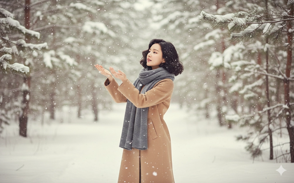 Check-in mùa đông với câu lệnh Gemini AI "so deep"