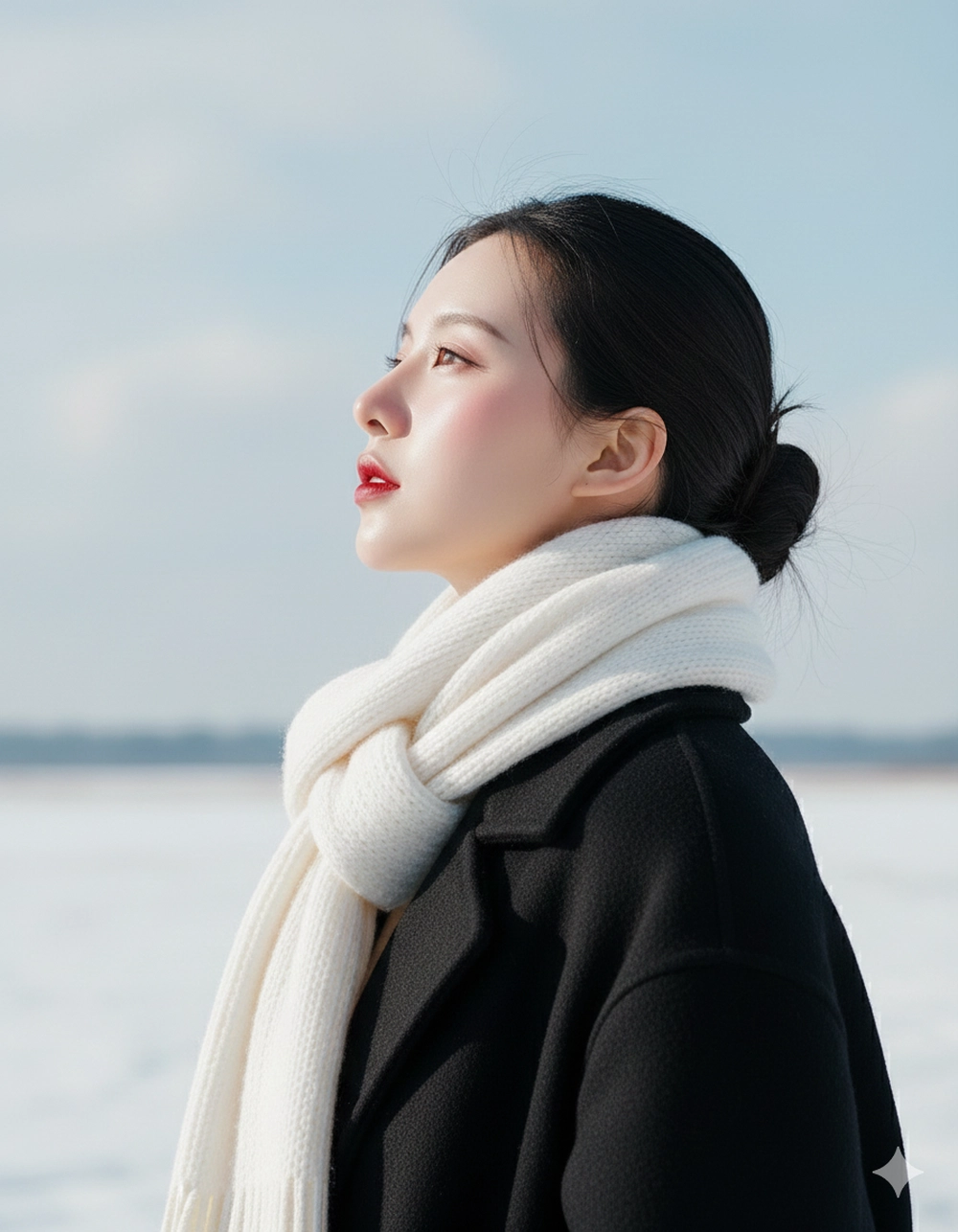 Check-in mùa đông với câu lệnh Gemini AI "so deep"