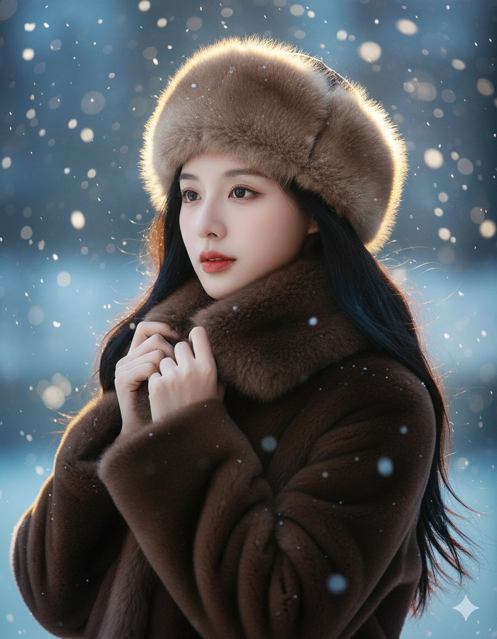 Check-in mùa đông với câu lệnh Gemini AI "so deep"