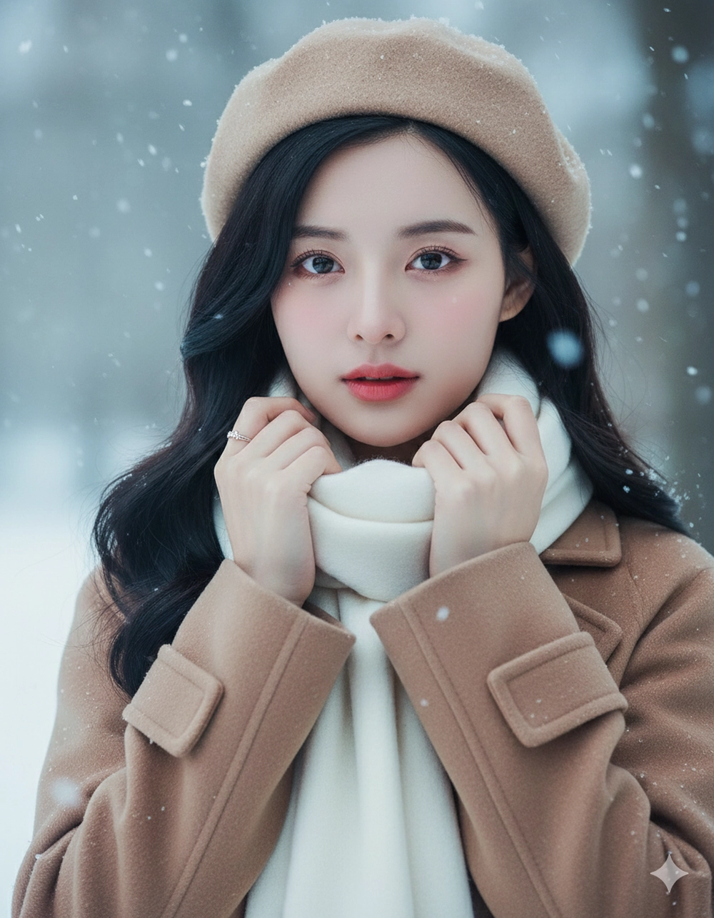 Check-in mùa đông với câu lệnh Gemini AI "so deep"