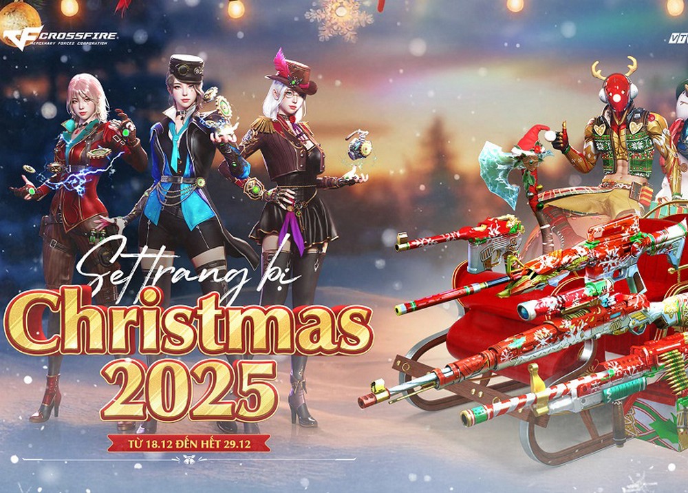 Kho Báu Hoàng Gia Sapphire Christmas 2025 – Món quà giáng sinh của Crossfire