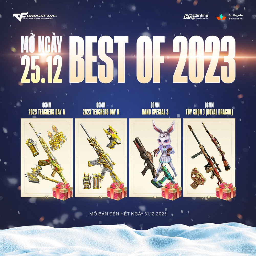 Crossfire tung món quà tiễn năm cũ đầy bất ngờ