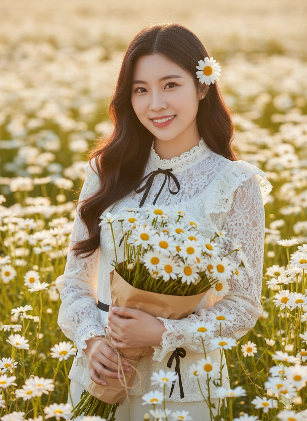 Cúc họa mi vào mùa: Prompt Gemini tạo ảnh đẹp mê ly