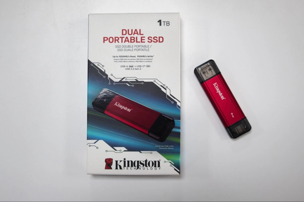 đánh giá Kingston Dual Portable SSD