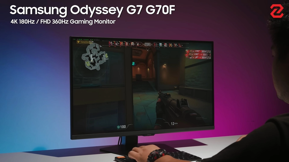 Đánh giá Odyssey G70F: 1 màn hình, 2 "nhân cách" cực đỉnh