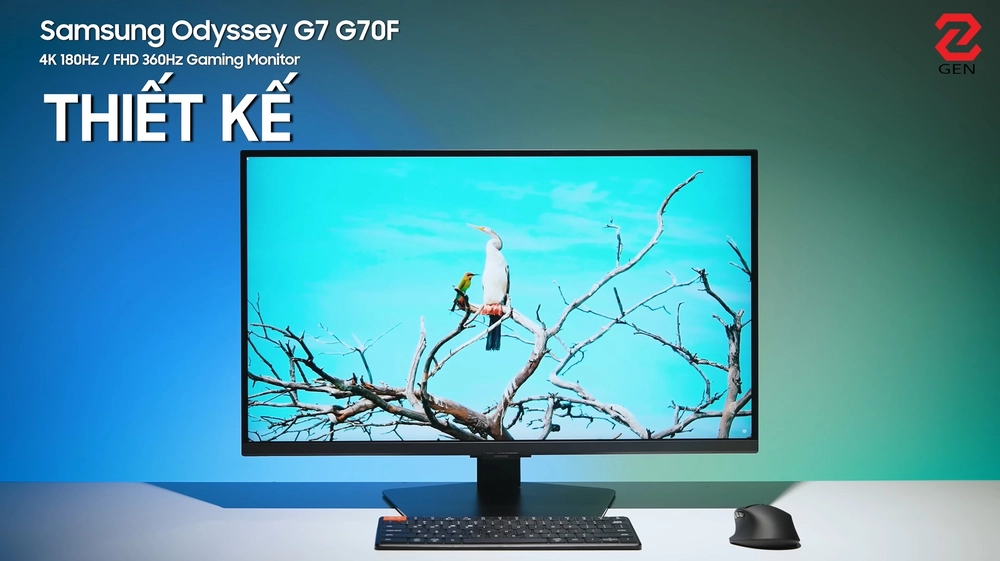 Đánh giá Odyssey G70F: 1 màn hình, 2 "nhân cách" cực đỉnh