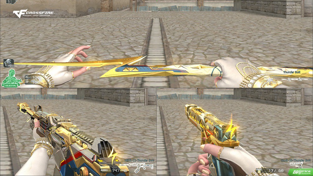 Kho Báu Hoàng Gia Sapphire Thunder Bolt khuấy đảo Crossfire