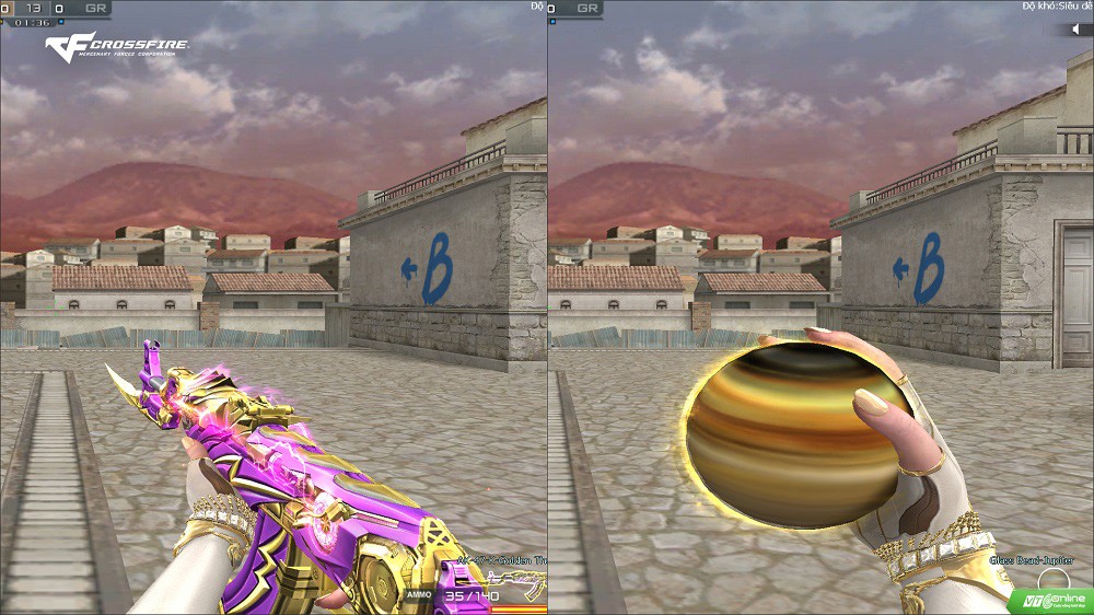 Kho Báu Hoàng Gia Sapphire Thunder Bolt khuấy đảo Crossfire