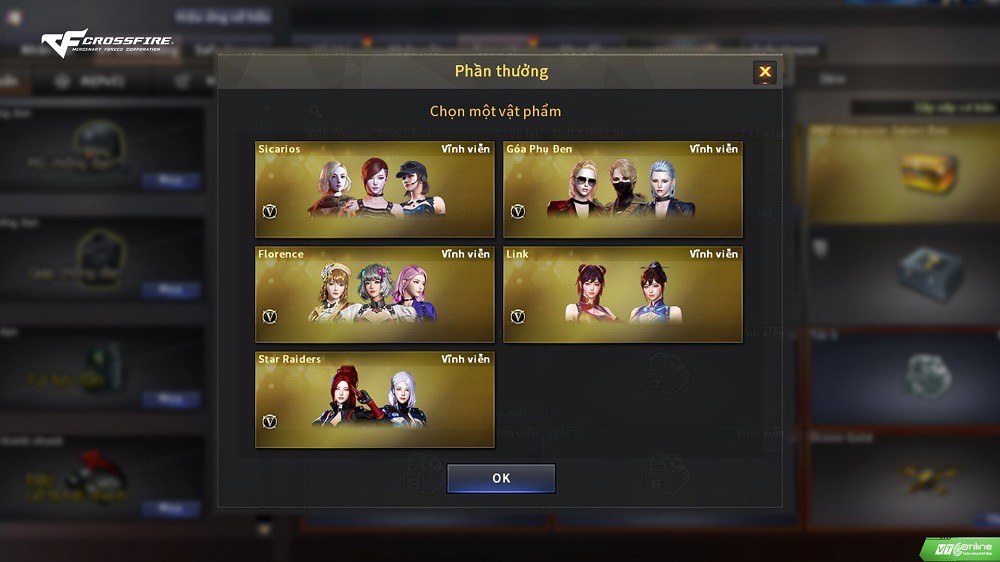 Kho Báu Hoàng Gia Sapphire Thunder Bolt khuấy đảo Crossfire