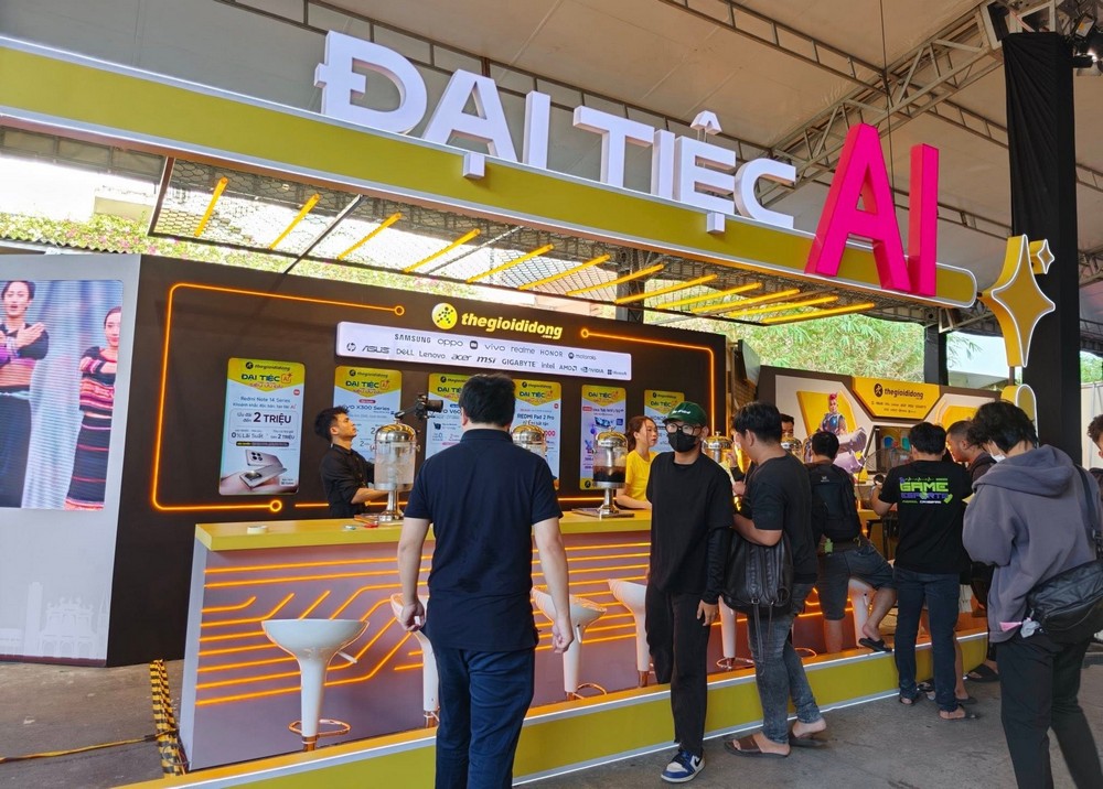 Thế Giới Di Động tổ chức sự kiện trải nghiệm sản phẩm AI