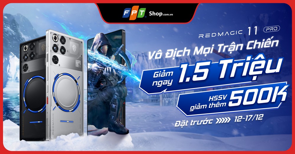 REDMAGIC 11 Pro lên kệ FPT Shop dịp cuối năm 5 REDMAGIC 11 Pro lên kệ FPT Shop dịp cuối năm