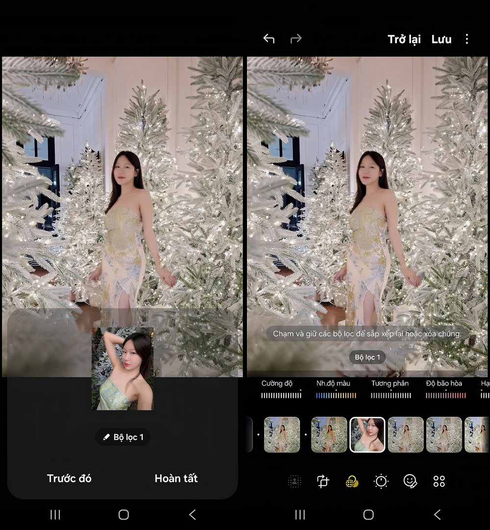 Bí quyết tạo bộ ảnh Giáng sinh "ăn tiền" cùng Galaxy A56 5G