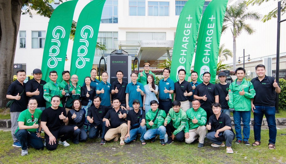 Grab bắt tay Charge+ mở rộng mạng lưới sạc điện