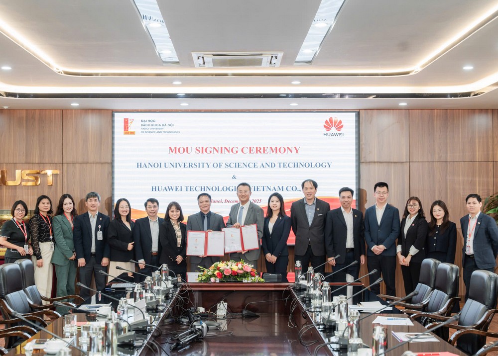 HUST và Huawei hợp tác phát triển nhân lực ICT
