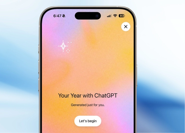 Không thua Spotify, ChatGPT ra tính năng tổng kết 2025