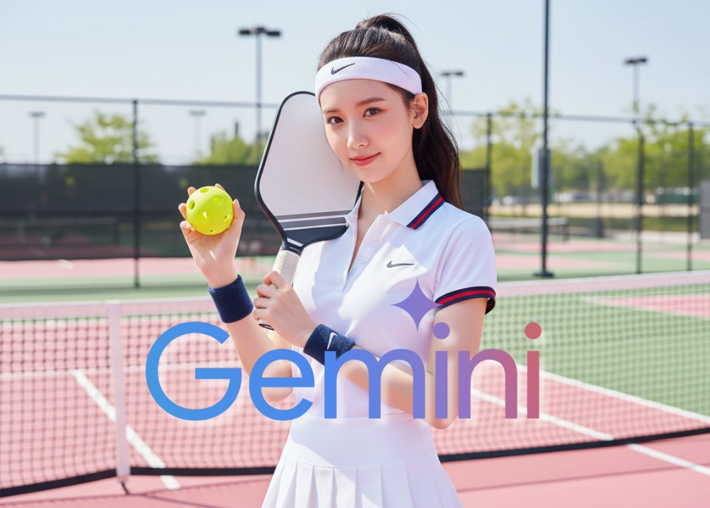Prompt Gemini tạo ảnh chơi Pickleball cực ngầu