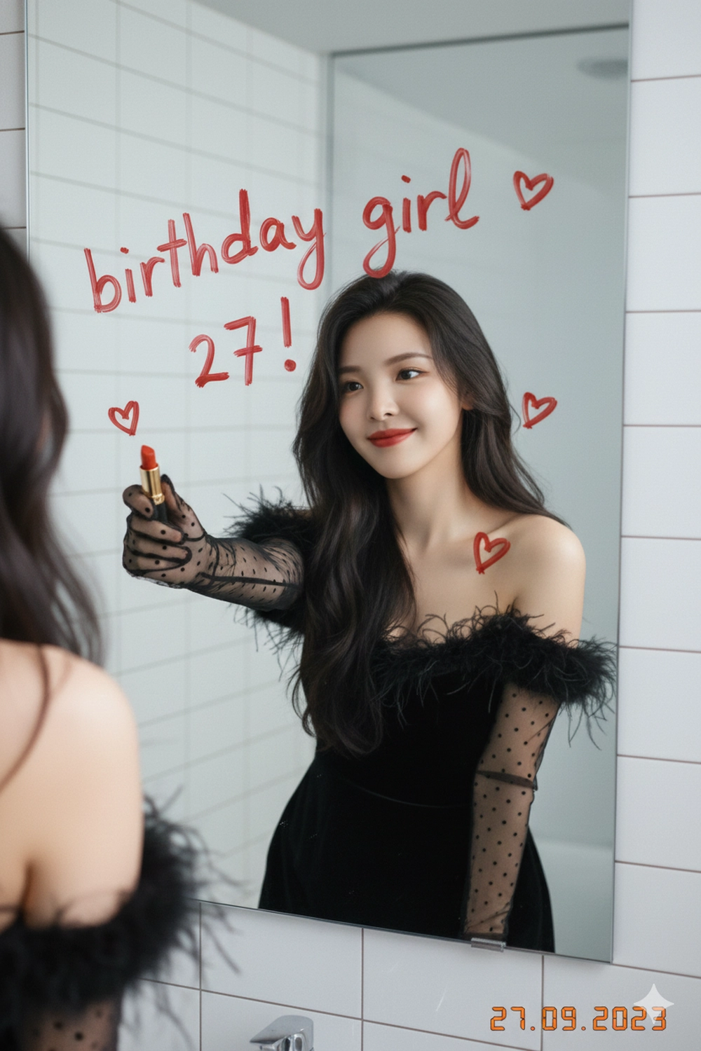 Prompt Gemini tạo ảnh concept sinh nhật lung linh