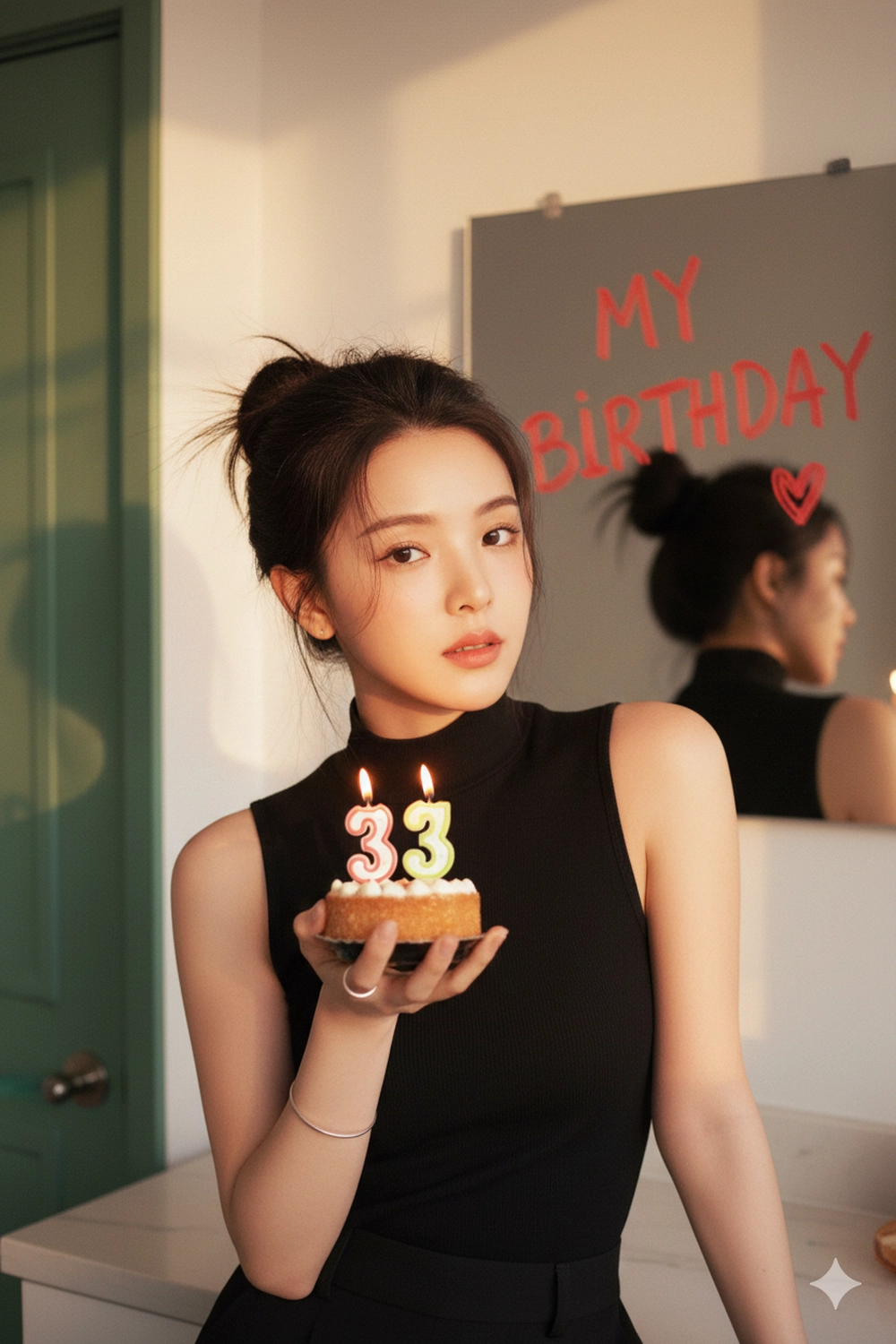 Prompt Gemini tạo ảnh concept sinh nhật lung linh