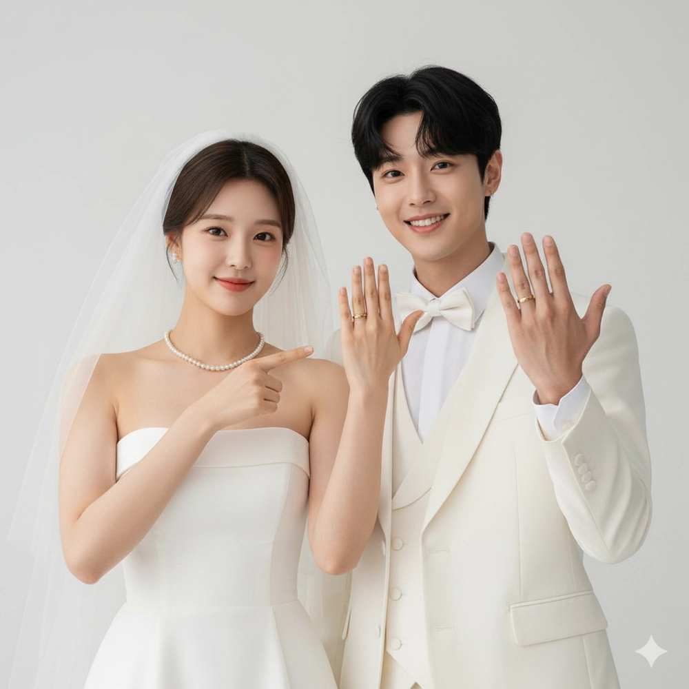 Prompt Gemini tạo ảnh cưới cho cặp đôi cực dễ