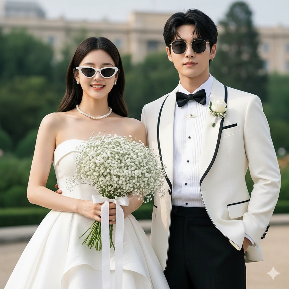 Prompt Gemini tạo ảnh cưới cho cặp đôi cực dễ