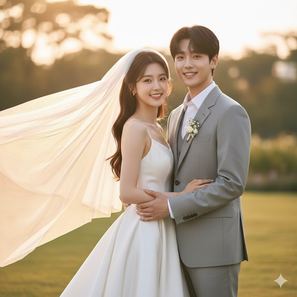 Prompt Gemini tạo ảnh cưới cho cặp đôi cực dễ