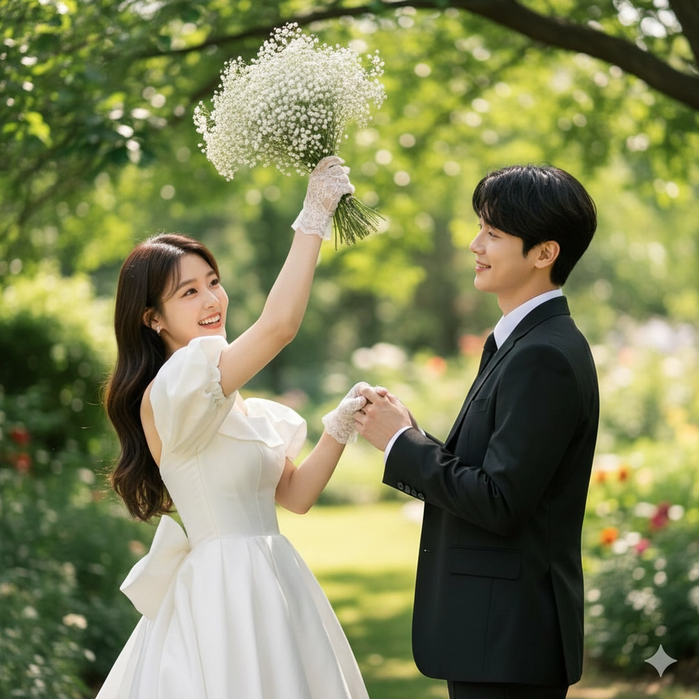 Prompt Gemini tạo ảnh cưới cho cặp đôi cực dễ