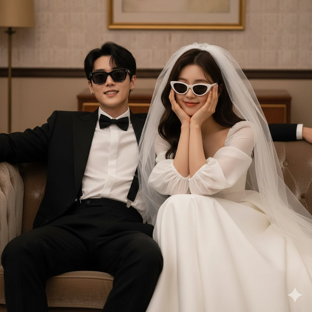 Prompt Gemini tạo ảnh cưới cho cặp đôi cực dễ