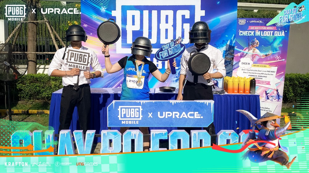 PUBG MOBILE lan tỏa tinh thần sống khỏe cùng UpRace 2025