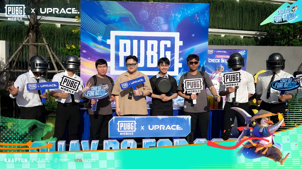 PUBG MOBILE lan tỏa tinh thần sống khỏe cùng UpRace 2025