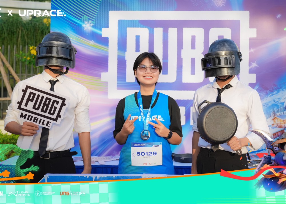 PUBG MOBILE lan tỏa tinh thần sống khỏe cùng UpRace 2025