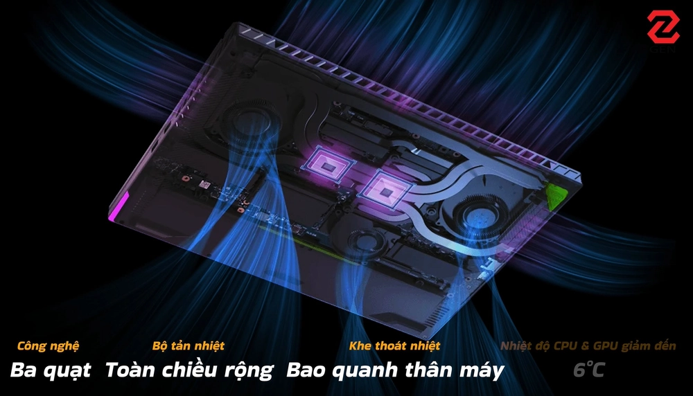 ROG Strix G16 2025 với AMD Ryzen 9 8940HX: Mạnh mẽ!