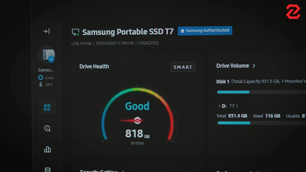 Samsung Portable SSD T7: Giải pháp lưu trữ "nhỏ mà có võ"