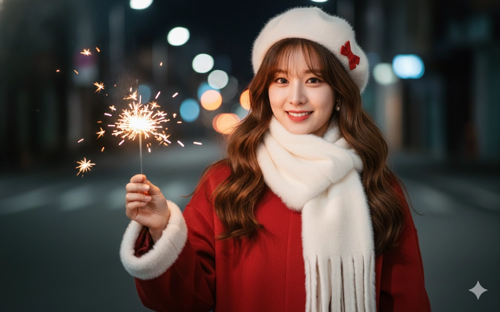 Tạo ảnh pháo hoa 2026 bằng Gemini AI cực lung linh