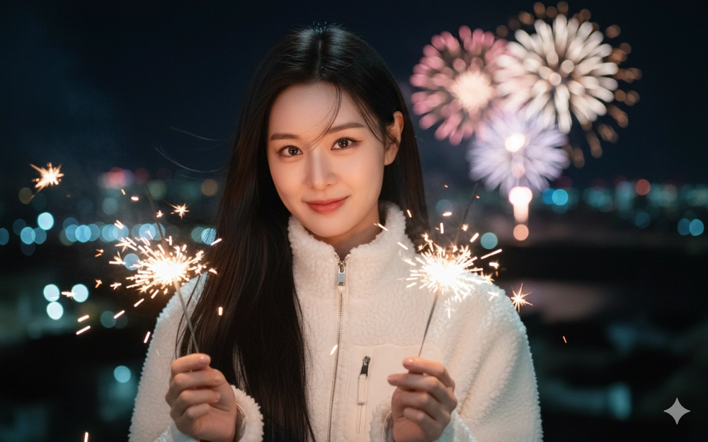 Tạo ảnh pháo hoa 2026 bằng Gemini AI cực lung linh