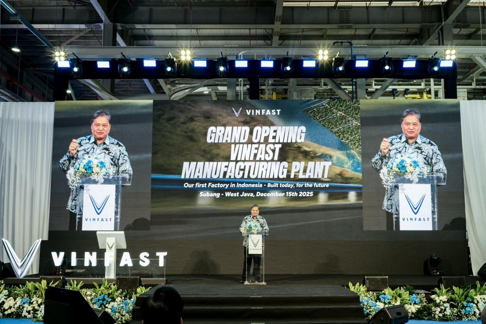 VinFast khánh thành nhà máy ô tô điện tại Indonesia