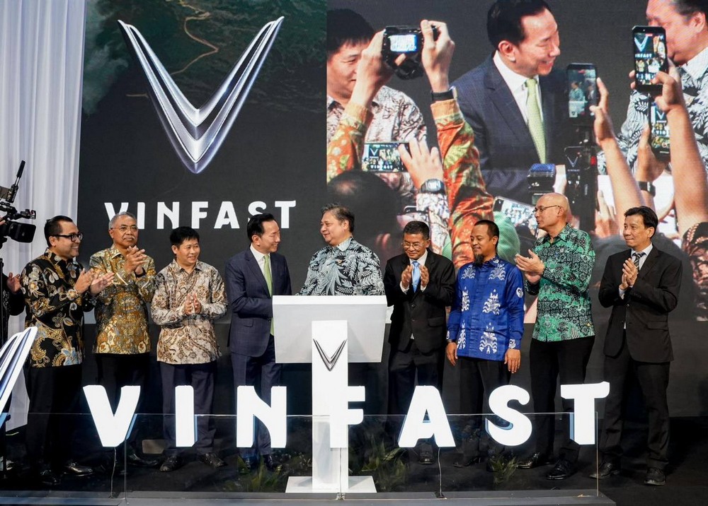 VinFast khánh thành nhà máy ô tô điện tại Indonesia