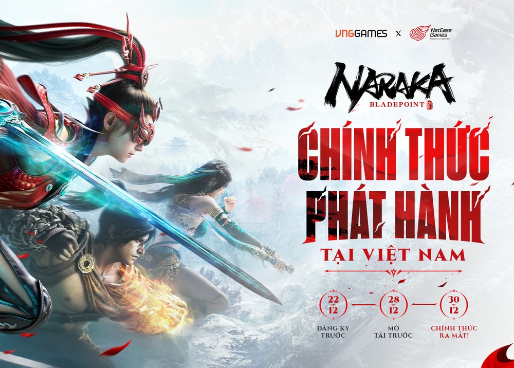 VNGGames công bố phát hành NARAKA: Bladepoint tại Việt Nam