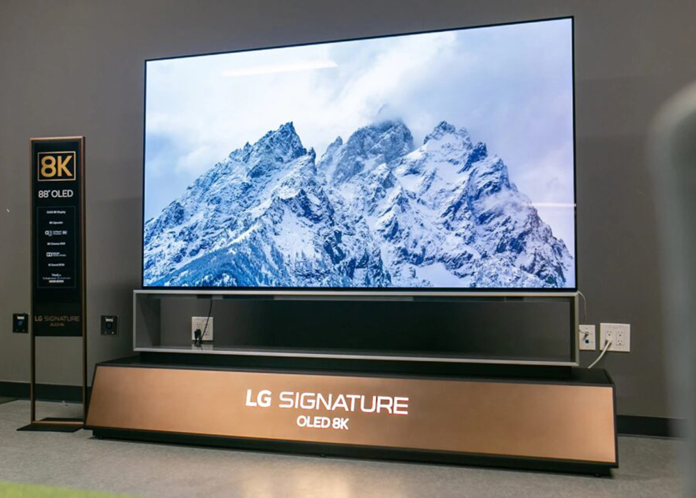 LG ngừng sản xuất TV 8K