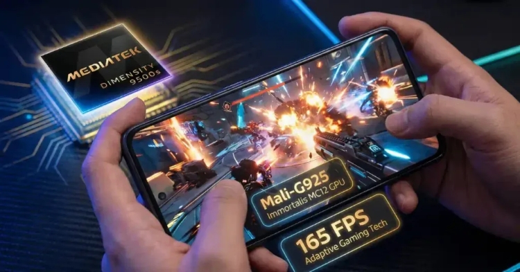 MediaTek Dimensity 9500s đánh bại Tensor G5