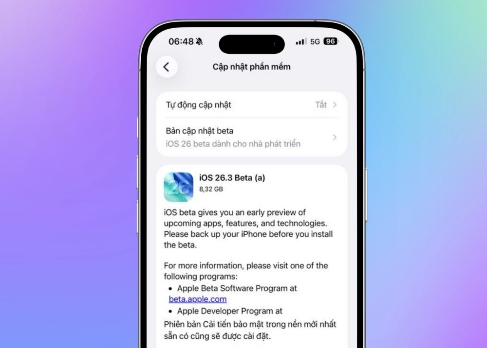 Apple tung bản bảo mật iOS 26.3 (a): Không phải để vá lỗi