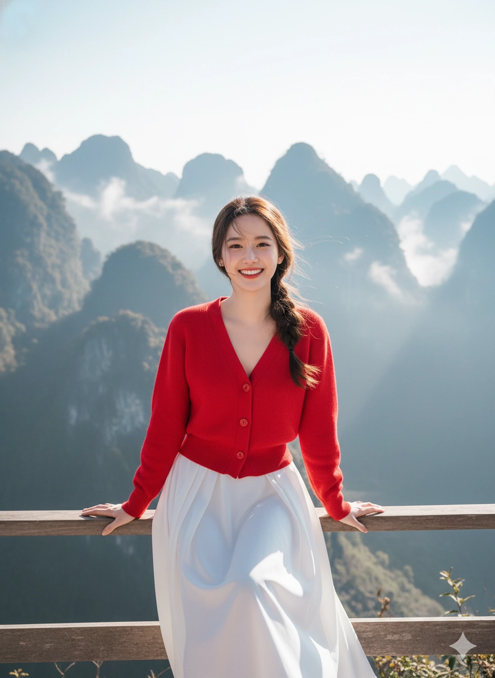 Check-in đèo Mã Pí Lèng tuyệt đẹp chỉ với Gemini AI