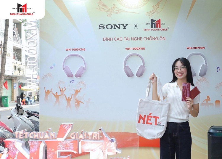 Check-in ngay Sony Sound Fest tại Minh Tuấn Mobile