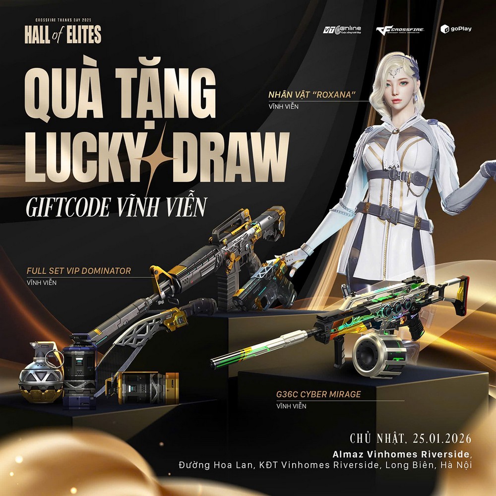 Crossfire Thanks Day 2025 tôn vinh đóng góp của cộng đồng