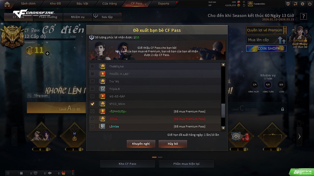 Trở về tuổi thơ với CF Pass Season 5 Classic